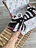 Чоловічі та жіночі кросівки Nike Air More Uptempo Взуття Найк Аптемпо чорно-білі модні молодіжні круті осінь весна, фото 6