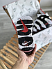 Чоловічі та жіночі кросівки Nike Air More Uptempo Взуття Найк Аптемпо чорно-білі модні молодіжні круті осінь весна, фото 11