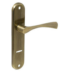 Ручка на планці під сувальдний ключ TRION POLIS ЦАМ SAFE 55 мм AB