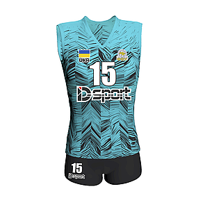 Жіноча ігрова волейбольна форма Sports touch mint