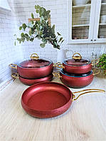 Набор посуды OMS 3024-Red