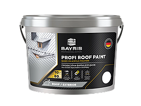 Фарба для даху стійка Profi Roof Paint BAYRIS 10, Білий