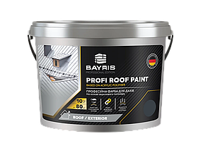 Фарба для даху стійка Profi Roof Paint BAYRIS 1, Графітовий (RAL 7024)