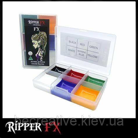 Спиртова кишенькова палітра гриму "FX" Ripper FX