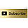 Металева табличка Subscribe підпишися на канал купити розмір 300х100 мм виготовимо за 1 годину, фото 4