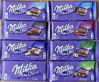 Milka милка молочный шоколад в ассортименте 100g