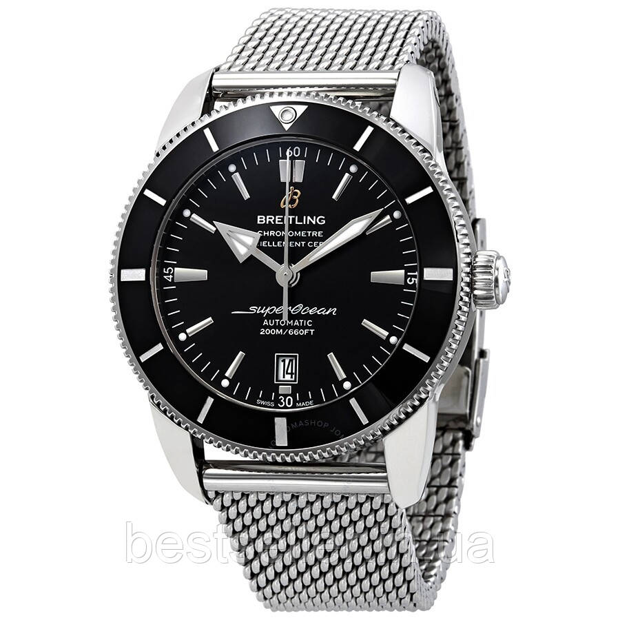 BREITLING SUPEROCEAN HERITAGE B20 AUTOMATIC 46MM BLACK DIAL ETA. AAA