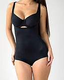 Стягувальне безшовне боді, грація з регульованими бретелями, фото 3