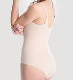 Стягувальне безшовне боді, грація з регульованими бретелями, фото 5