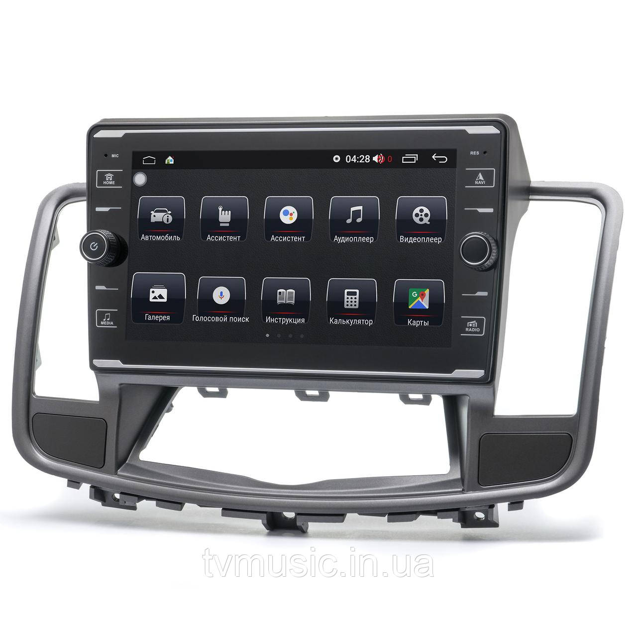 Штатна магнітола PRIME-X 22-088/9K Nissan Teana 2008-2012