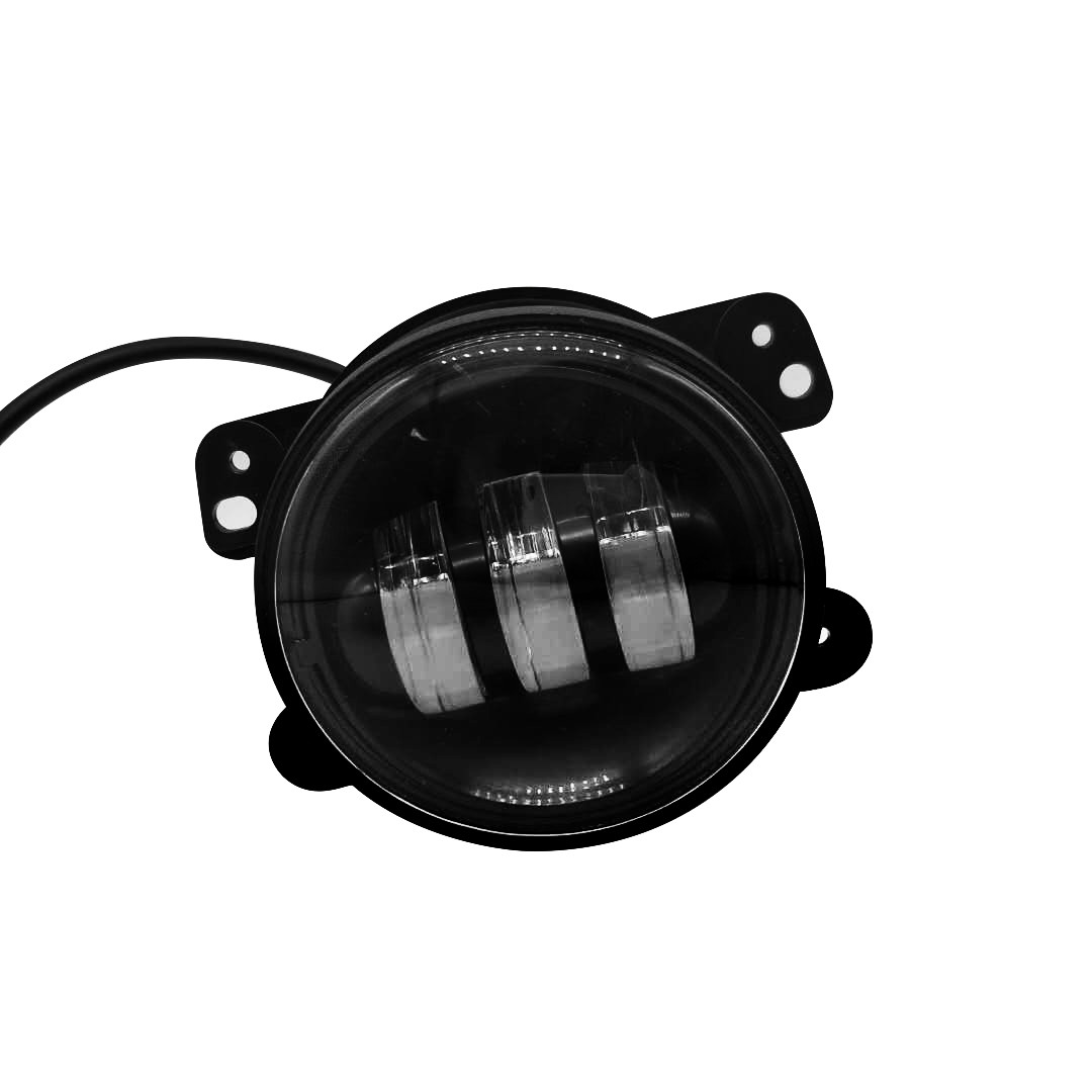 Фари LED протитуманні 60W 4 дюйми, 12/24 V (комплект 2 шт) (10 см х 10 см х 9,6 см), фото 1