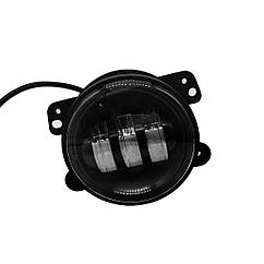 Фари LED протитуманні 60W 4 дюйми, 12/24 V (комплект 2 шт) (10 см х 10 см х 9,6 см)