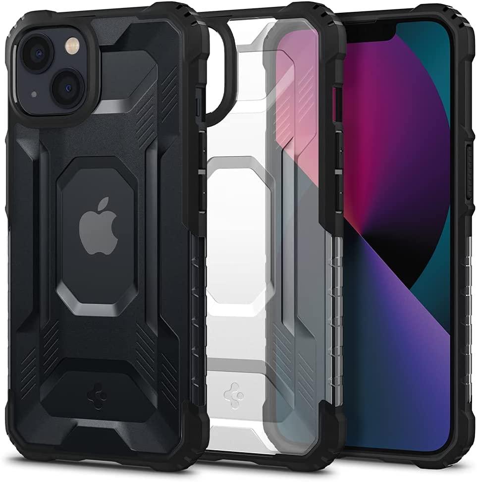 Чохол Spigen для iPhone 13 — Nitro Force, Matte Black (ACS03547)