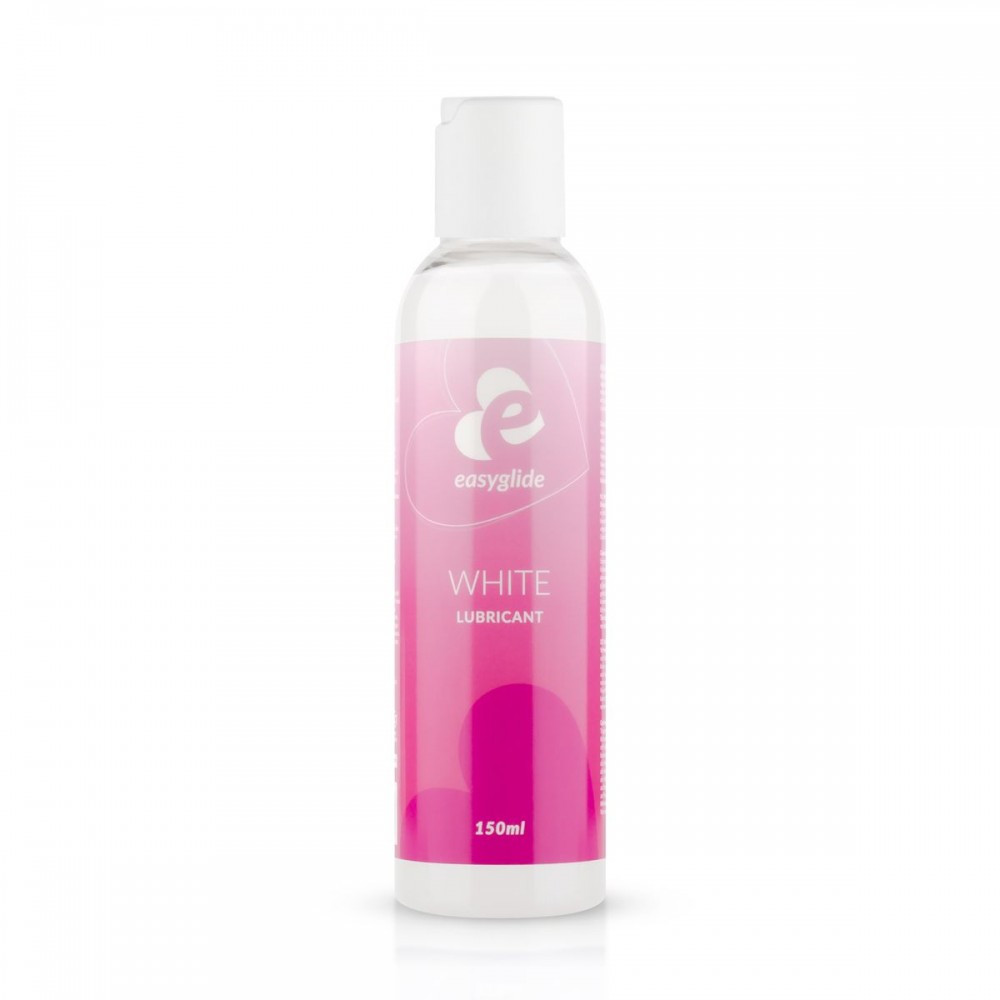 Лубрикант на водній основі імітує сперму White Easyglide 150 ml, фото 1
