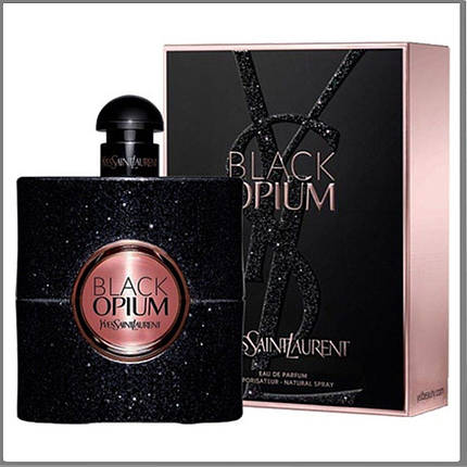 Yves Saint Laurent Black Opium парфумована вода 90 ml. (Ів Сен Лоран Блек Опіум), фото 2