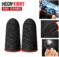 Ігрові напальчники для ігор на телефоні, смартфоні Heon-F1R 1 пара Мобільні напальчники для сенсорних екранів