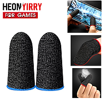 Ігрові напальчники для ігор на телефоні, смартфоні Heon-F1B 1 пара Мобільні напальчники для сенсорних екранів