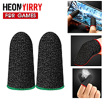 Ігрові напальчники для ігор на телефоні, смартфоні Heon-F1G 1 пара Мобільні напальчники для сенсорних екранів