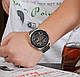 Чоловічий наручний годинник Winner механічний сталевий годинник механіка, фото 5