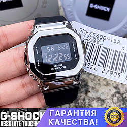 Чоловічий годинник Casio G-Shock 5600 Silver класичні касіо джи шок