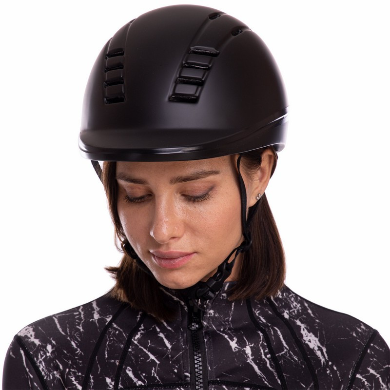 Шлем для верховой езды SP-Sport MS06 M-L черный - фото 9 - id-p1540424890