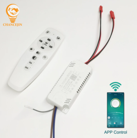 №142 Драйвер для люстр 80-120W + пульт + APP Driver 40-60Wx2 DC120-200V 280mA (2x2pin)