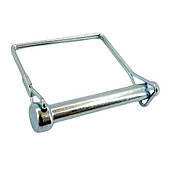 Палець з шляпкою стопорний 10х70 - квадратна чека