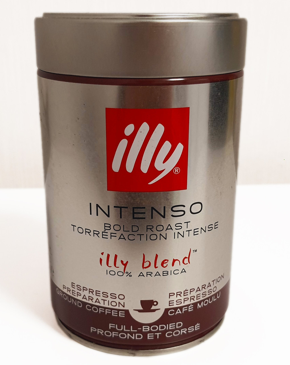 Кава мелена Illy Intenso Bold Roast 100% арабіка 250 г Італія, фото 1