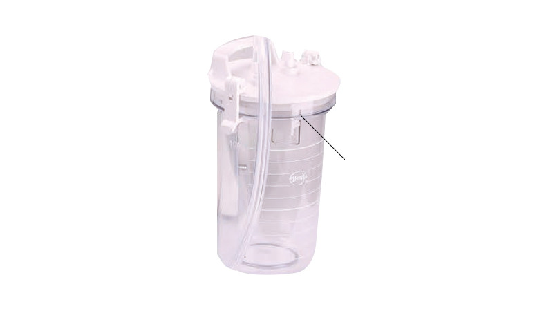 Пляшка для аспірації LAPOMED™ (2000ml) (LPM-0509.9)