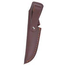 Кобура для ножа коричнева RESTEQ. Шкіряний чохол для ножа. Ножни для ножа із натуральної шкіри 18,5 см x 4 см, фото 2