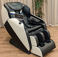 Масажне Крісло XZERO X12 SL Premium Black&White Багатофункціональне з різними видами масажу Польща