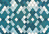 Флізелінові фотошпалери Синій візерунок - марокканська конюшина (13816V)+клей, фото 2