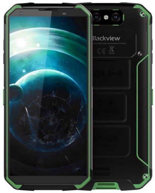 Мобильный телефон blackview bv9500plus green 10000mAh