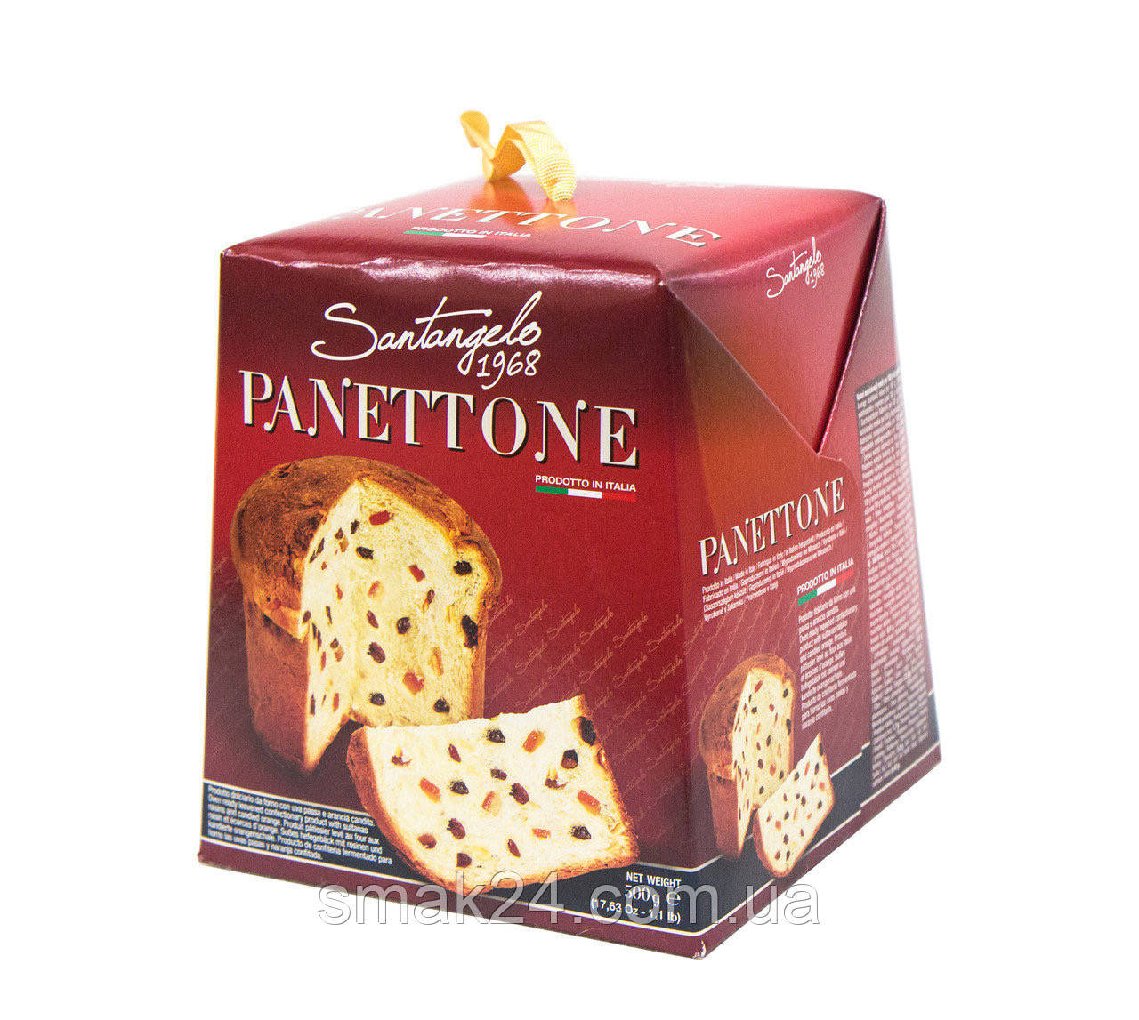 Панеттоне изюм и цукаты Santagelo PANETTONE tradizionale 908г Италия - фото 5 - id-p1335231907