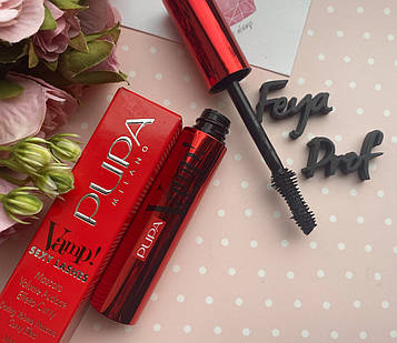 Туш для вій Pupa Vamp! Sexy Lashes Mascara чорна 011 12 мл