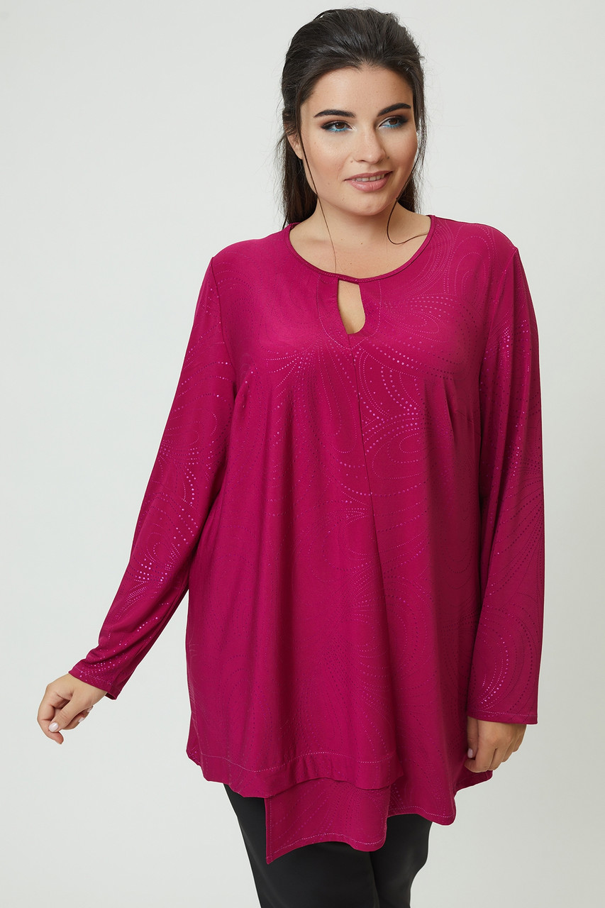 Туніка Надія малина 56 (100892), фото 1