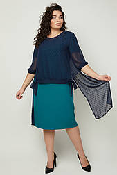 Костюм ТМ ALL POSA Джейн темно-бірюзовий 50 (100989)