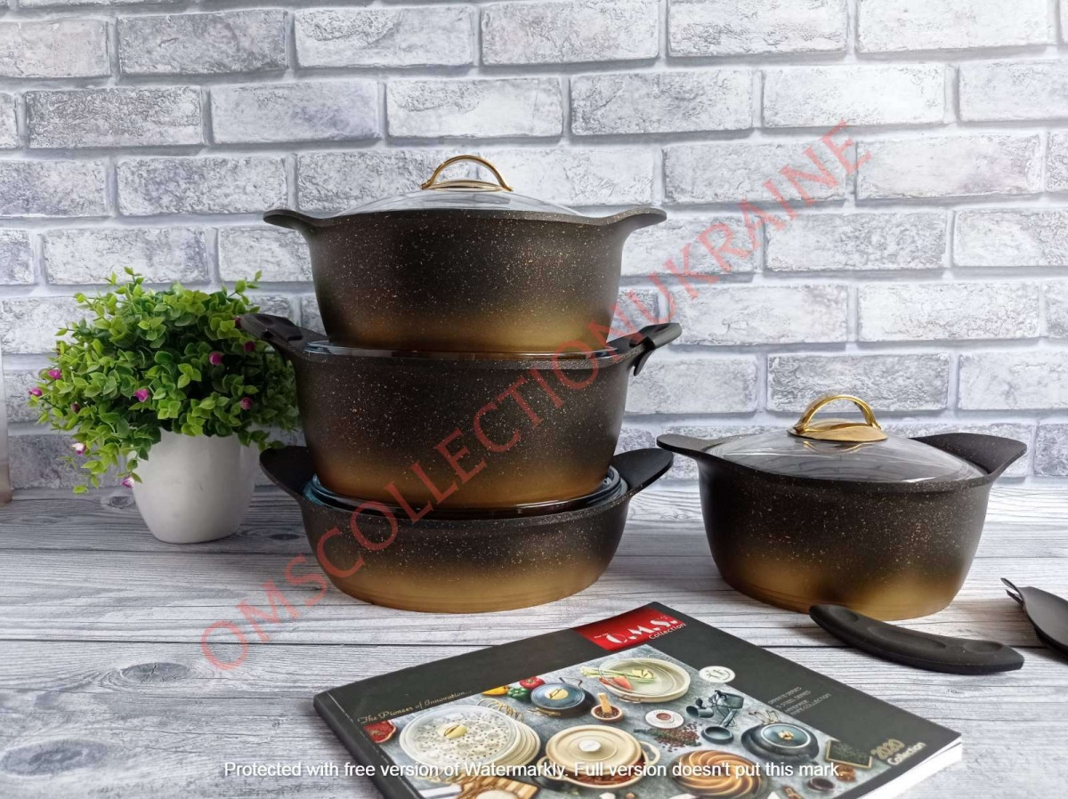 Набір посуду OMS 3038-Gold