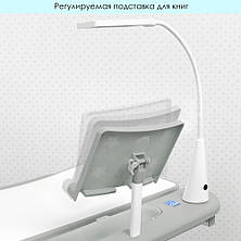 Шкільна парта M 4428-11 підставка для книг і світильник, фото 4