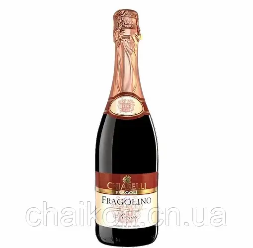 Вино ігристе суничне  Fragolino Chiarelli Rosso 750 мл (Італія)
