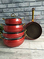 Набір посуду OMS 3040-Red