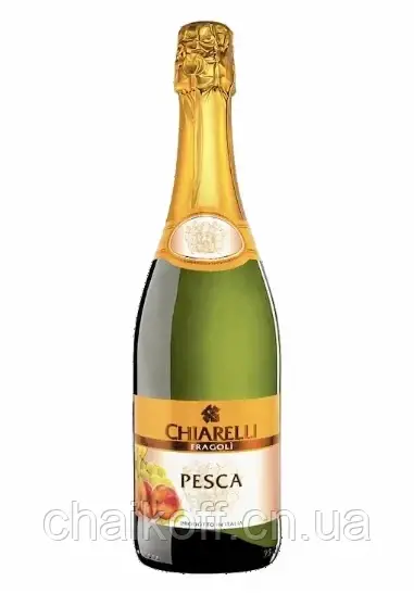 Вино ігристе персикове Fragolino Chiarelli Pesca 750 мл  (Італія)