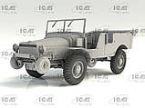 Пластикова модель 1/35 ICM 35570 Laffly V15T, Французький артилерійський тягач, фото 7