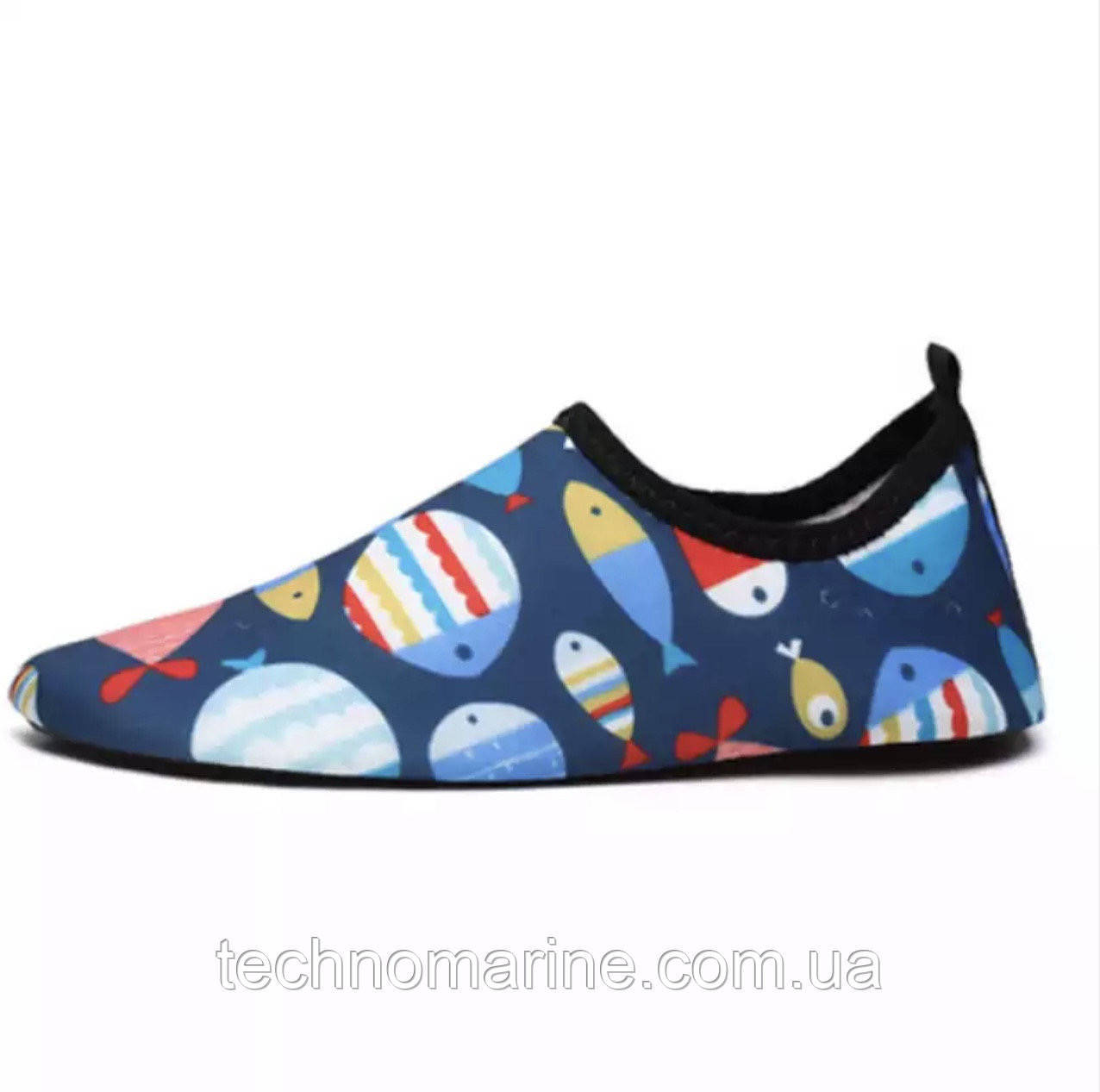 Неопренове взуття аквашузи дитячі рибки розмір 24-25, фото 1