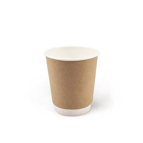 Стакан паперовий двошаровий Крафт 250 мл