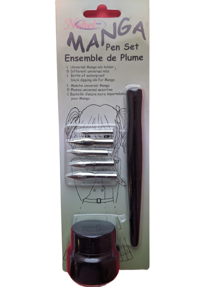 Набір для каліграфії: ручка,пера,чорнило Manga DK11438