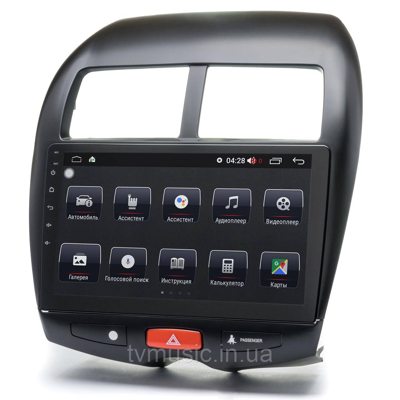 Штатна магнітола PRIME-X 22-103/10B Mitsubishi ASX / Outlander Sport XL 2010-2016