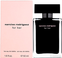 Женская элитная туалетная вода Narciso Rodriguez For Her 50ml оригинал , цветочные древесно-мускусные духи