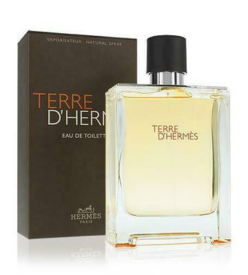Туалетна вода Hermes Terre d'Hermes 50ml оригінал, свіжий деревинно пряний аромат для чоловіків