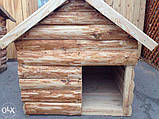 Будка для собак дерев'яна середня, фото 2